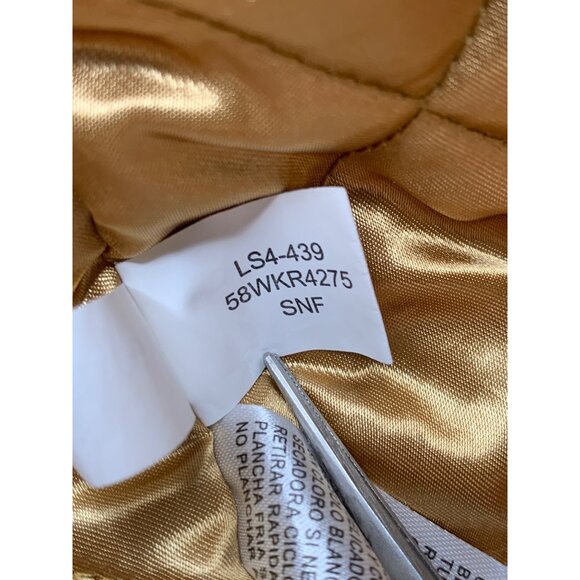 Vintage 49ers Gold Starter Black Label Jacket Red Trim Quilted Sz S 8684 EUC - Picture 8 of 10